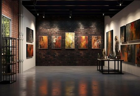 Enthralling Art Galleries Enhancing the Space with Timeless Excellence & Elegance 