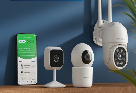 Philips introduces the industry's first line of smart home security cameras in India