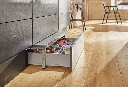 Blum space step: The Smart Plinth Innovation