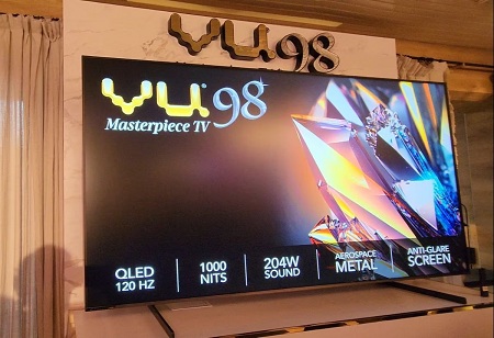 Vu Televisions Introduces the Vu 98 Masterpiece TV a hassle-free and user-friendly home theatre system