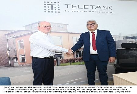 TELETASK Home Automation, unveils its India office at Hyderabad!